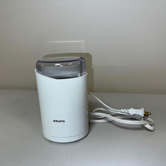 KRUPS Electric Coffee Grinder Spice Mill Stainless Steel Blade Kitchen Tool Aid - Picture 2 of 9